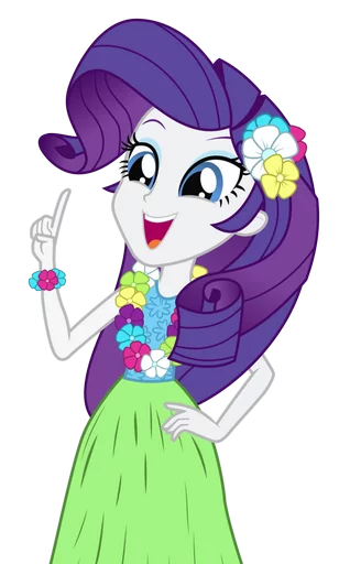 Sticker from the "My little pony friendship is magic" sticker pack