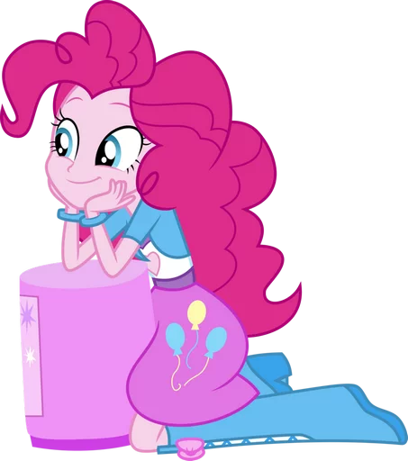 Sticker from the "My little pony friendship is magic" sticker pack