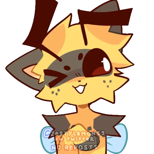 Sticker from the "BeeCat" sticker pack