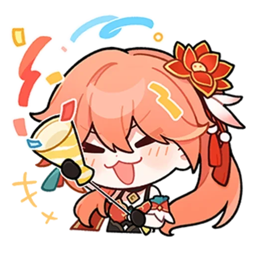 Sticker from the "Honkai: Star Rail" sticker pack