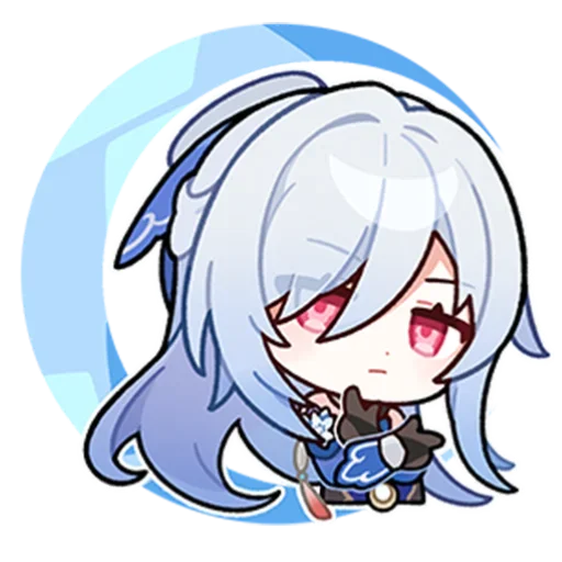 Sticker from the "Honkai: Star Rail" sticker pack