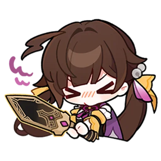 Sticker from the "Honkai: Star Rail" sticker pack