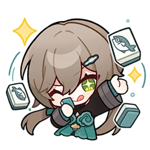 Sticker from the "Honkai: Star Rail" sticker pack