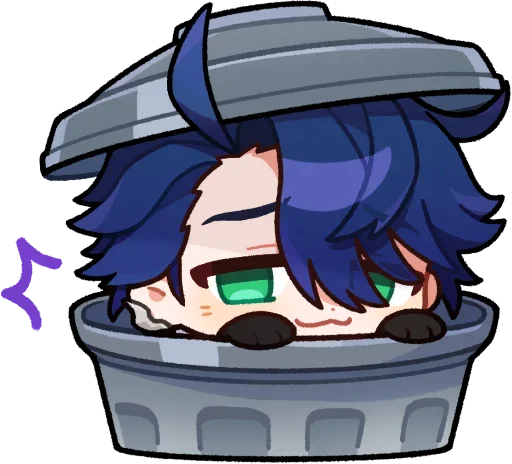 Sticker from the "Honkai: Star Rail" sticker pack