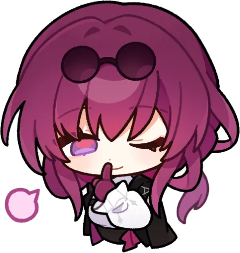 Sticker from the "Honkai: Star Rail" sticker pack