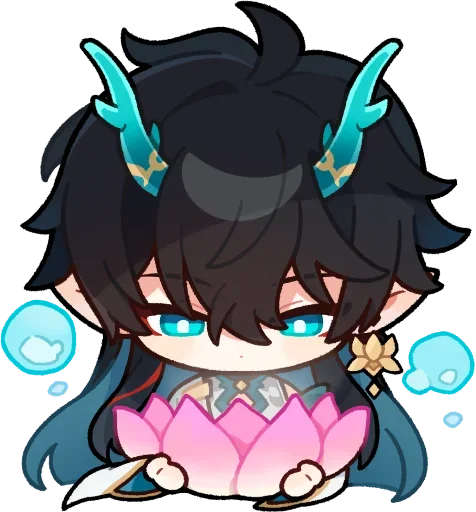 Sticker from the "Honkai: Star Rail" sticker pack