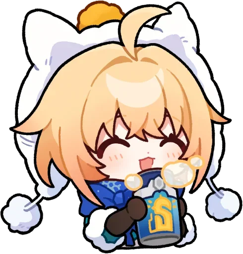 Sticker from the "Honkai: Star Rail" sticker pack