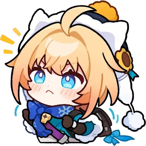 Sticker from the "Honkai: Star Rail" sticker pack