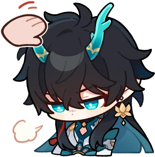 Sticker from the "Honkai: Star Rail" sticker pack