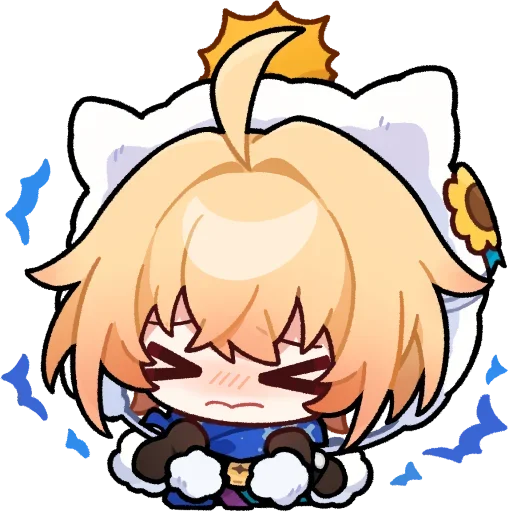 Sticker from the "Honkai: Star Rail" sticker pack