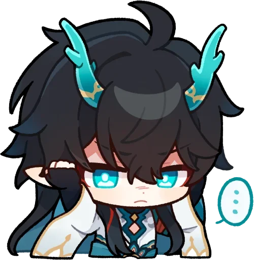 Sticker from the "Honkai: Star Rail" sticker pack