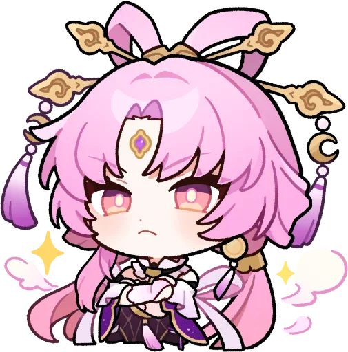 Sticker from the "Honkai: Star Rail" sticker pack