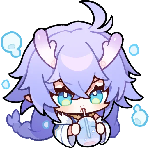 Sticker from the "Honkai: Star Rail" sticker pack