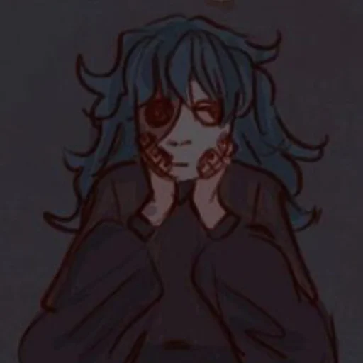 Стикер из набора "sallyface"