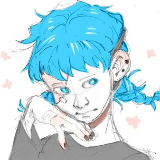 Стикер из набора "sallyface"