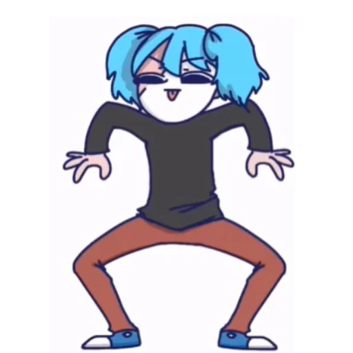 Sticker from the "sallyface" sticker pack