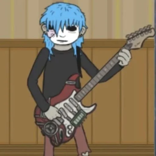 Стикер из набора "sallyface"