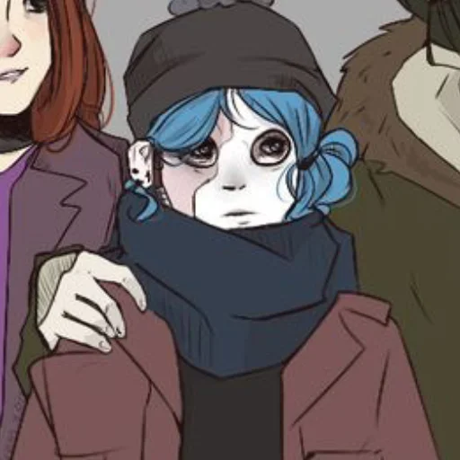 Стикер из набора "sallyface"