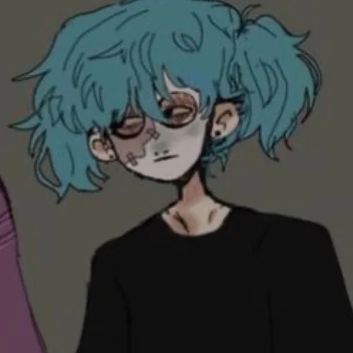 Стикер из набора "sallyface"