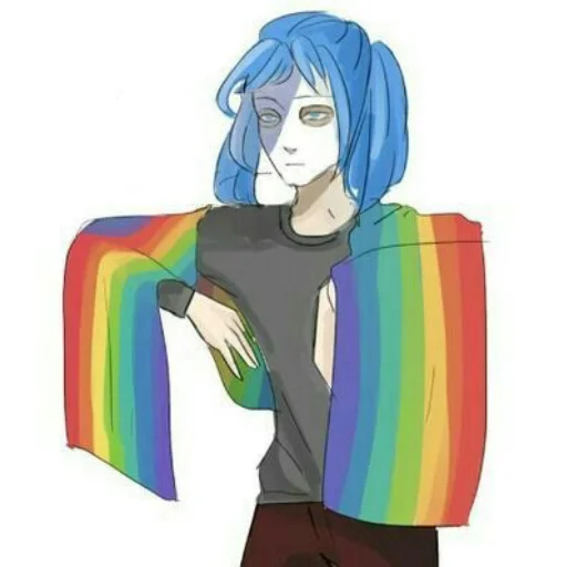 Стикер из набора "sallyface"