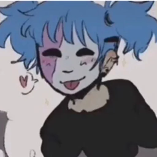 Стикер из набора "sallyface"