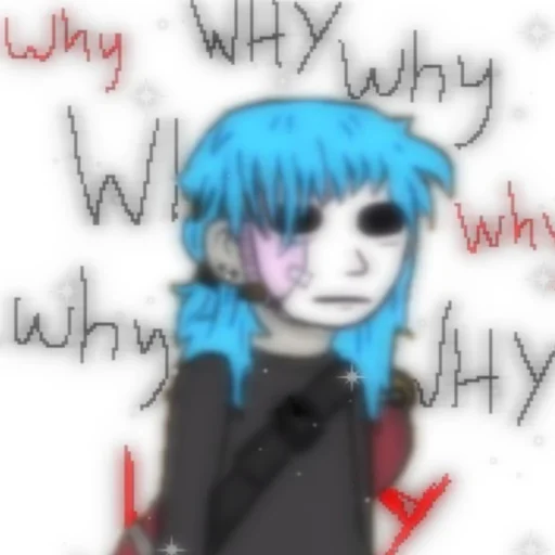 Стикер из набора "sallyface"