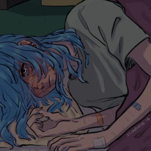 Стикер из набора "sallyface"