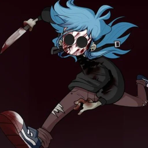 Стикер из набора "sallyface"