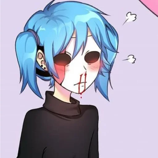 Стикер из набора "sallyface"