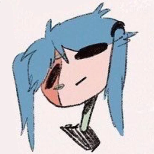 Стикер из набора "sallyface"