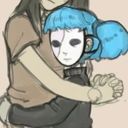 Стикер из набора "sallyface"