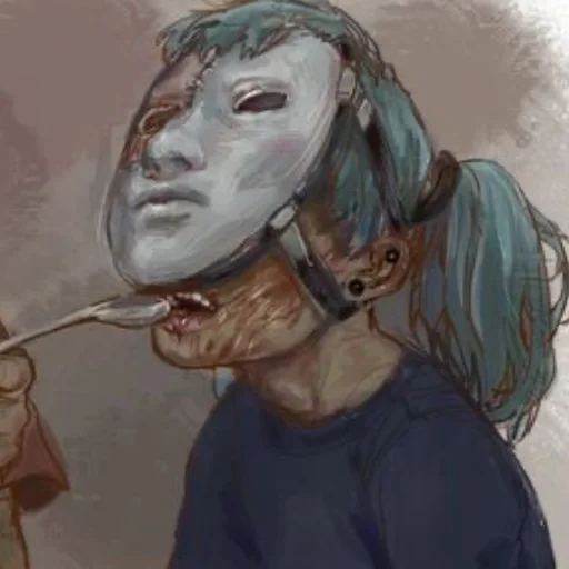 Стикер из набора "sallyface"