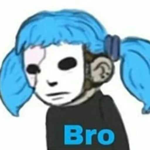 Sticker from the "sallyface" sticker pack