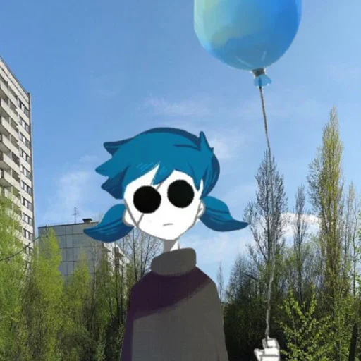 Стикер из набора "sallyface"