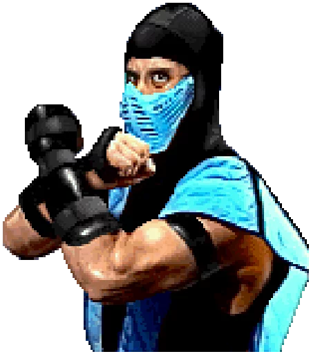 Sticker from the "Mortal Kombat 3b" sticker pack