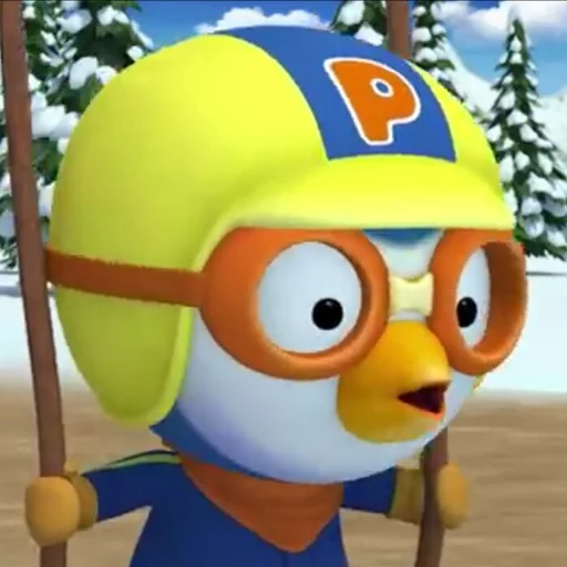 Стикер из набора "pororo"