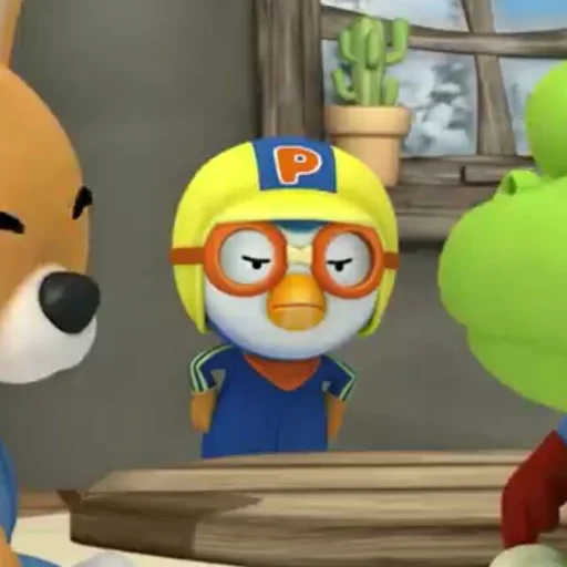 Стикер из набора "pororo"