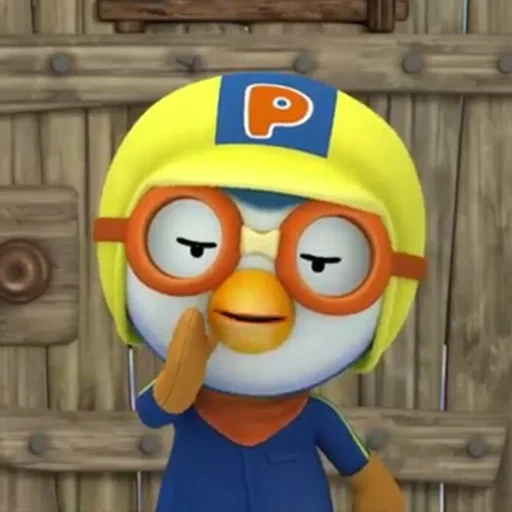 Sticker from the "pororo" sticker pack