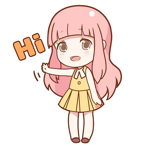 Sticker from the "Love Nikki" sticker pack