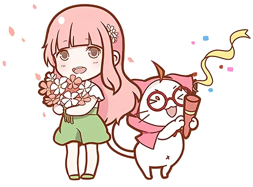 Sticker from the "Love Nikki" sticker pack