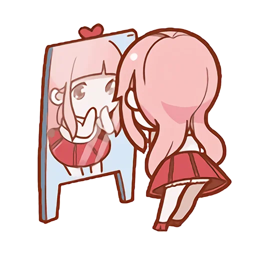 Sticker from the "Love Nikki" sticker pack