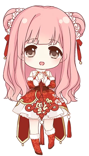 Sticker from the "Love Nikki" sticker pack