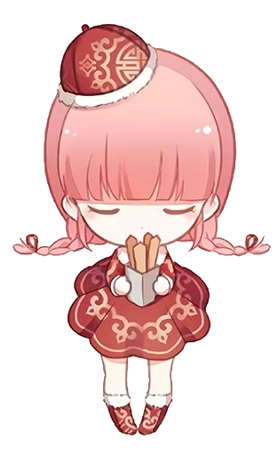 Sticker from the "Love Nikki" sticker pack