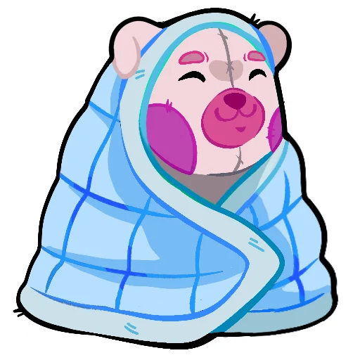 Sticker from the "TEDDU BEAR 🐻" sticker pack