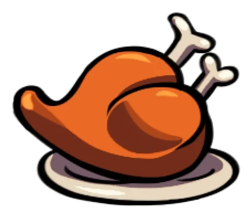 Sticker from the "Peacock, Skullgirls" sticker pack