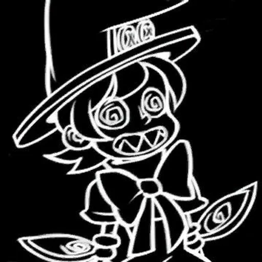 Sticker from the "Peacock, Skullgirls" sticker pack