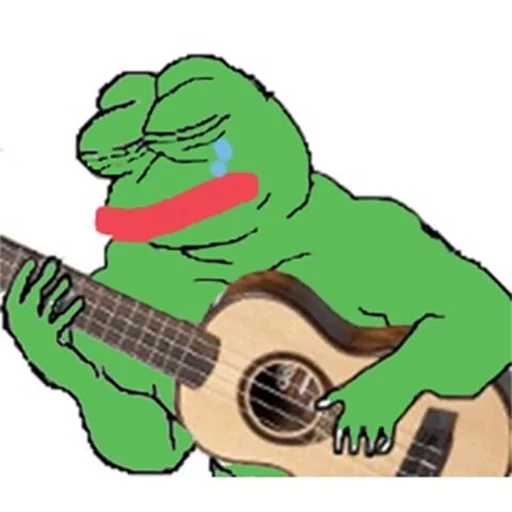 Sticker Pepe Crying?