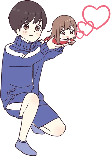 Sticker from the "Cute Couple" sticker pack