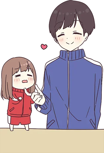 Sticker Cute Couple