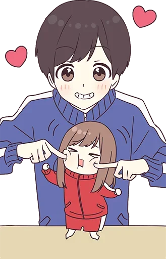 Sticker from the "Cute Couple" sticker pack